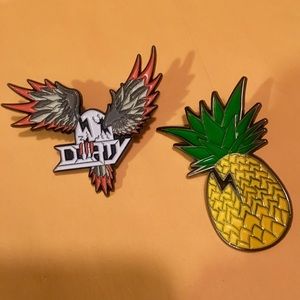 Dirtybird pins